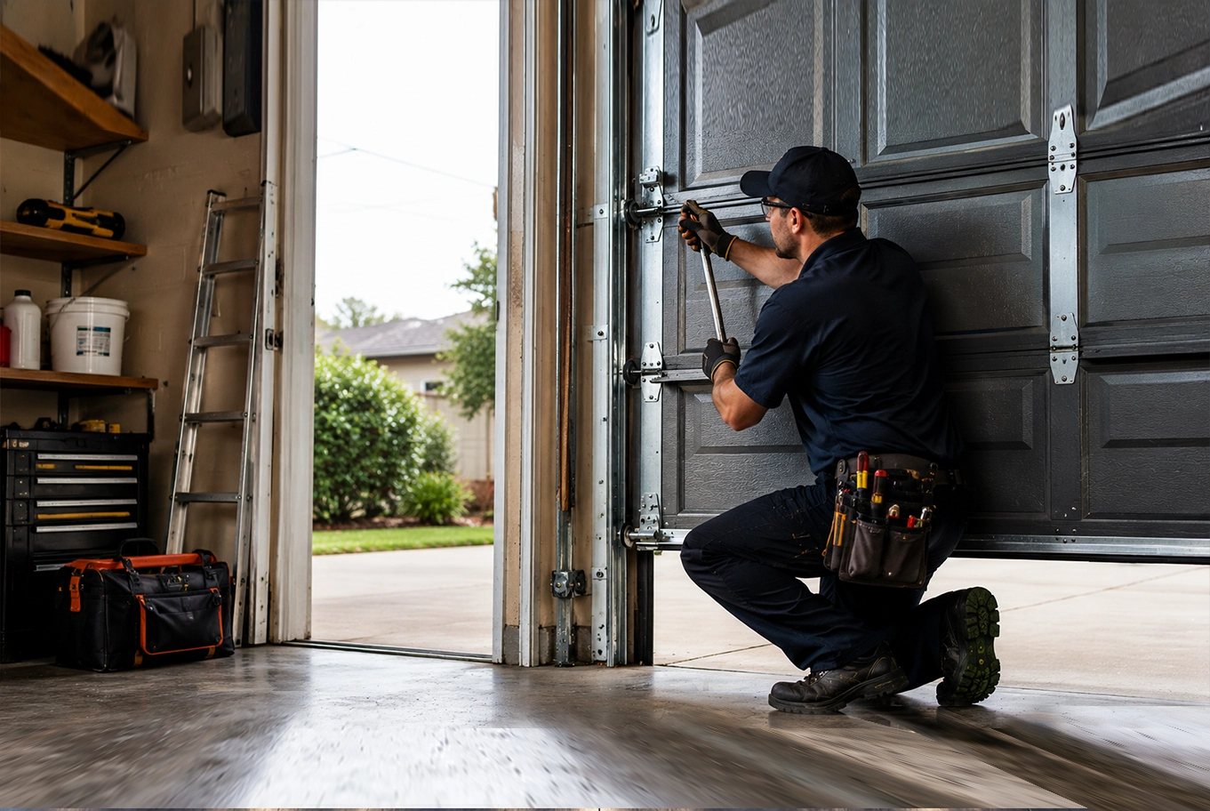 Garage door opener services