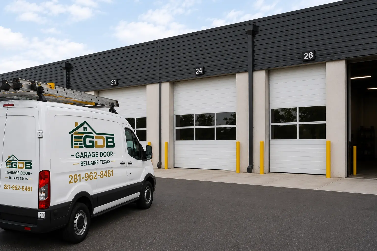 Emergency garage door service