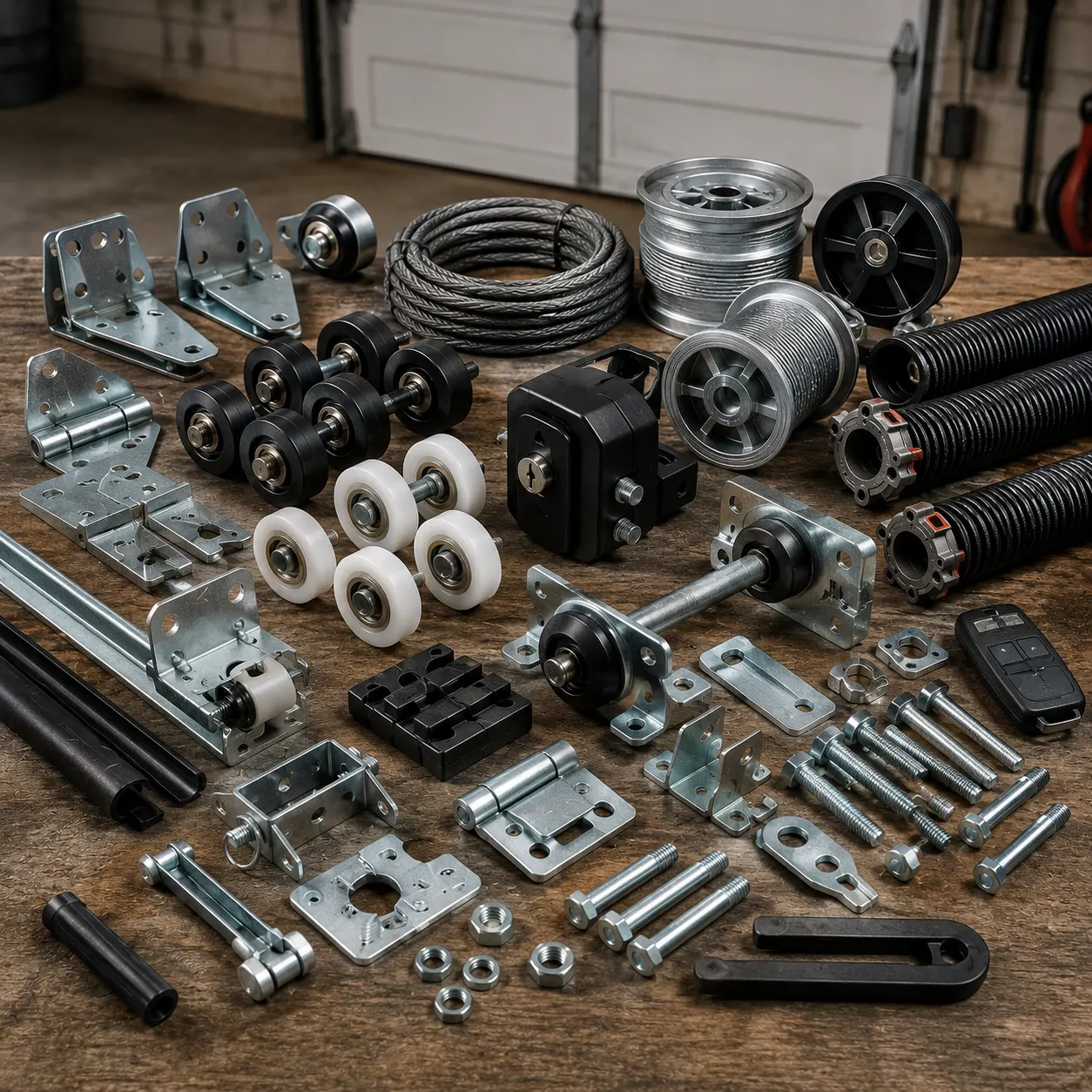 Garage door parts replacement