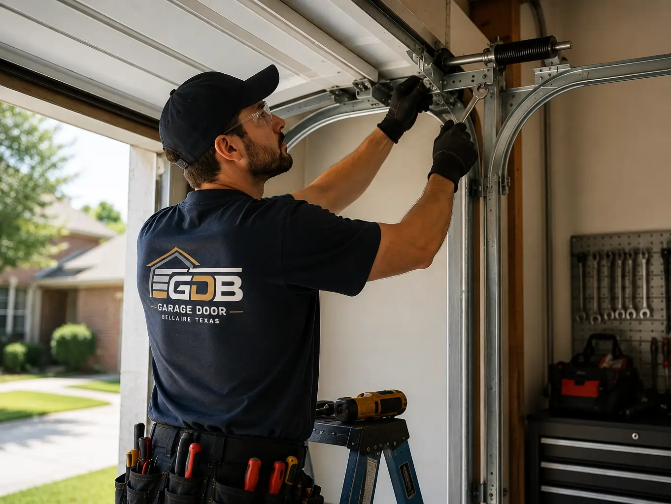 Garage door opener repair service